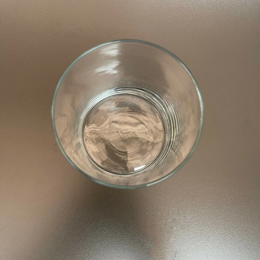 Clear Glass Canister‎ Jar 4 1/2